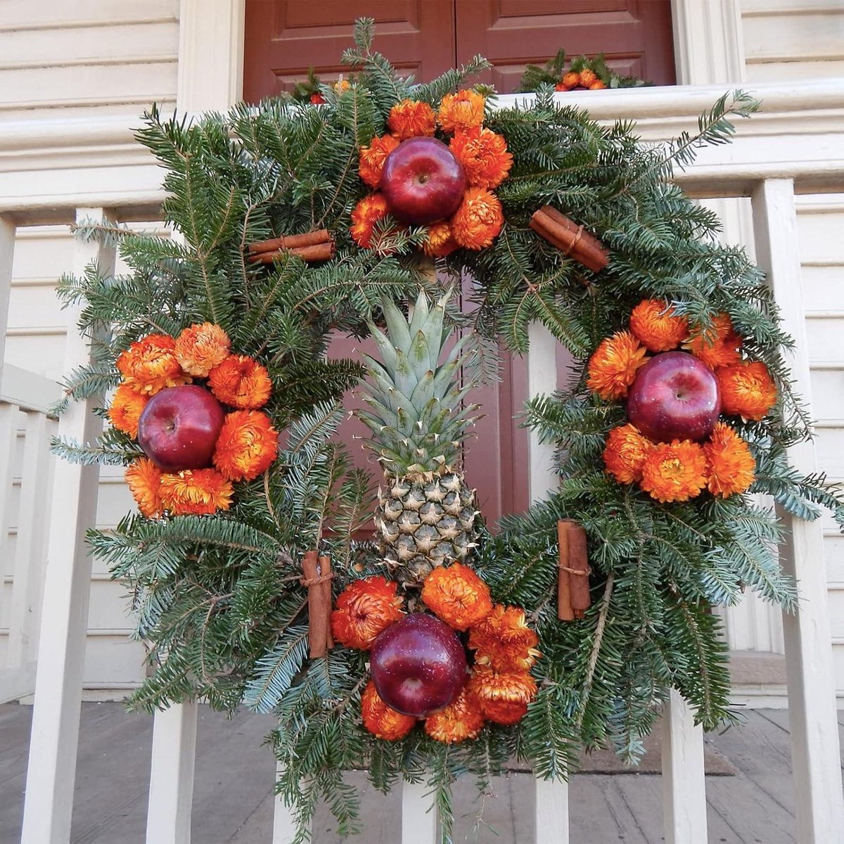 Lot De 3 Anneaux De Couronne De Noël En Fil De Fer De 30.5