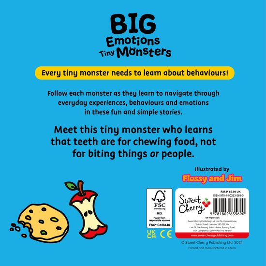 Big Emotions Tiny Monsters 10-Book Collection: Manners, Behaviours and ...