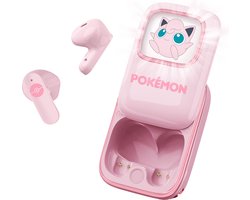 Pokémon JigglyPuff - draadloze oordopjes - schuifdisplay met LED verlichting - met oplaadcase - touch control - lange batterijduur