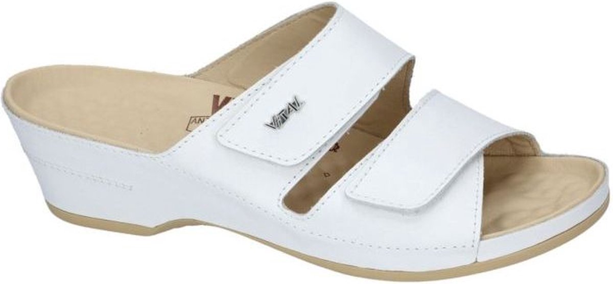 Vital -Dames - wit - slippers & muiltjes - maat 37
