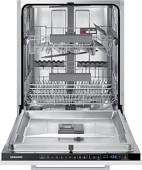 Samsung Inbouw Vaatwasser DW60A6082BB - Auto Open Drogen - Hygiëne Care