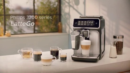 Philips LatteGo 3200 series EP3246/70 - Espressomachines - Zwart/Zilver ...