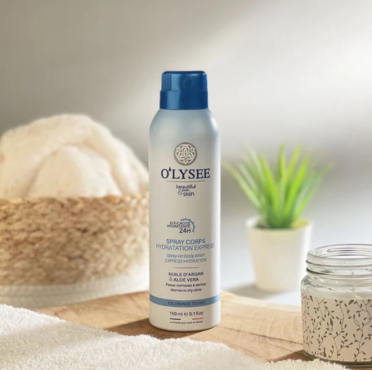 Goedkoopste Biologische hydratatie lichaam en gezicht spray - lichaam lotion- aloe vera - arganolie - vochtarme huid 150 ml