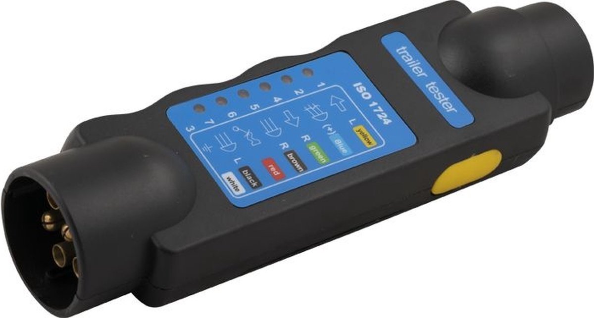 Topgear Auto & aanhanger tester 7 polig, 12 volt