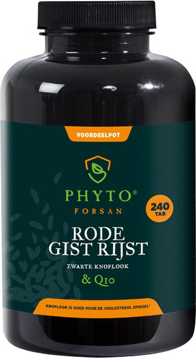 Goedkoopste Rode Gist Rijst Zwarte knoflook & Q10 240 tabletten