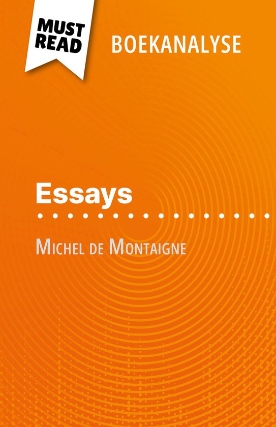 Essays van Michel de Montaigne (Boekanalyse) - cover