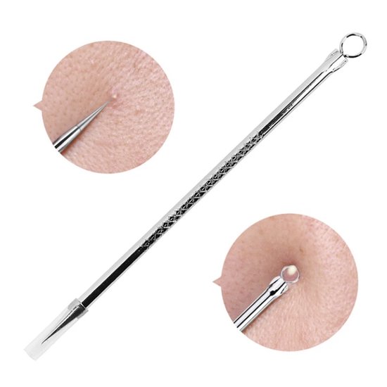 acne naald 2 stuks