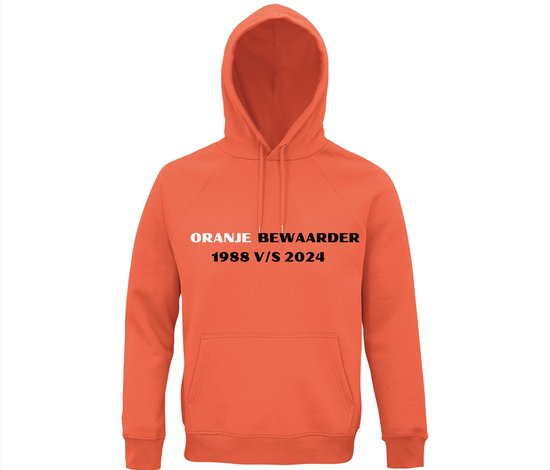 Nederlands Elftal Hoodie - Oranje - Voetbal - Hoodie met tekst- oranje Hoodie - Nederlands Voetbal - Maat XS - T-Shirt - Grappige teksten - Cadeau - HOODIE cadeau - EK voetbal hoodie- verjaardag