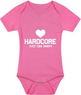 Love Hardcore comme papa Filles Romper | barboteuse | nourrisson | vêtements de bébé | bébé barboteuse | présent | cadeau
