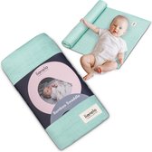 Lionelo Bamboo Swaddle - babydeken - Antibacterieel schimmelwerend en hypoallergisch - Biedt een hoog gebruikscomfort - Perfect voor de gevoelige huid