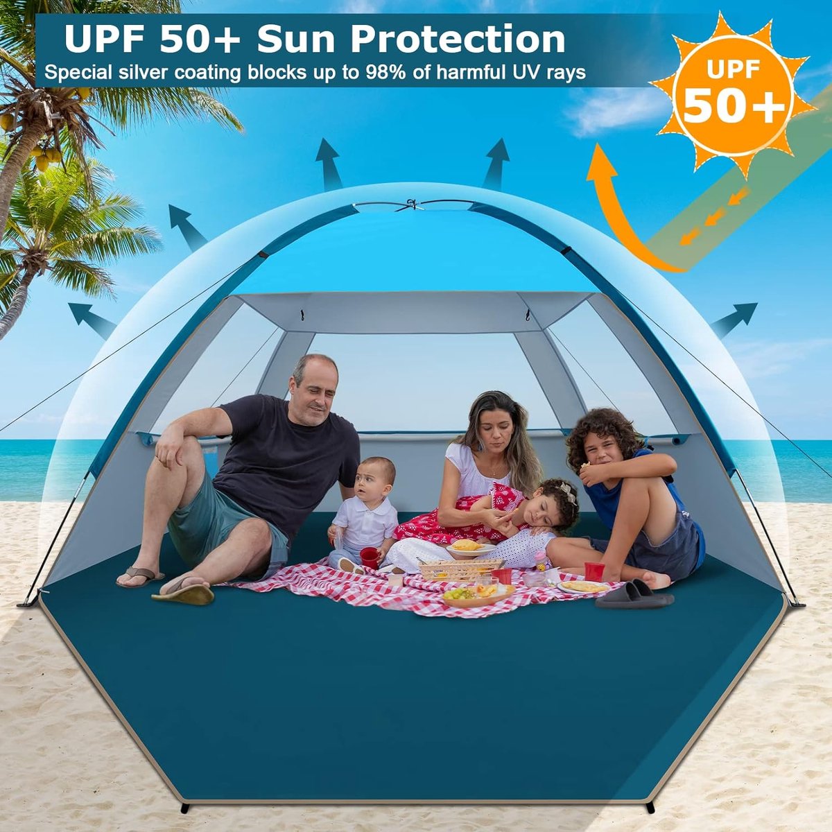 Opbergtas voor strandspeelgoed Outdoor Strand Mesh Zak Vorm Kinderen Zand Opvouwbare Kinderen Speelgoed Kleding Diversen Organizer Tassen Zeeschelp Opslag Mesh speelgoedtas (Color : 1, Size : 7.1x3