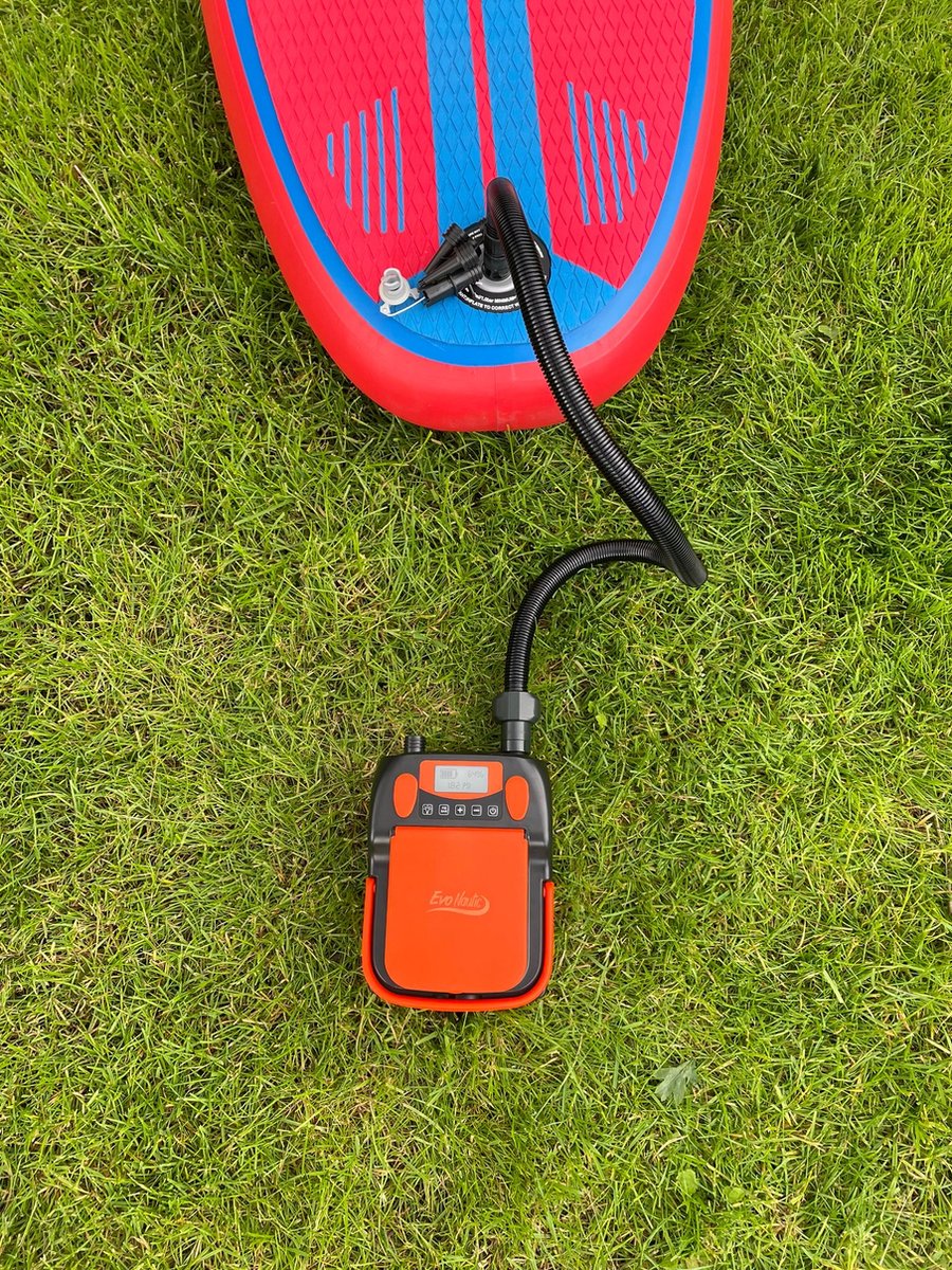 12 V Max 20 PSI Intelligente Opblaasbare Pomp, Elektrische Luchtpomp Dual Stage Hoge Druk Opblaasbare Boot Pomp voor Outdoor Paddle Board