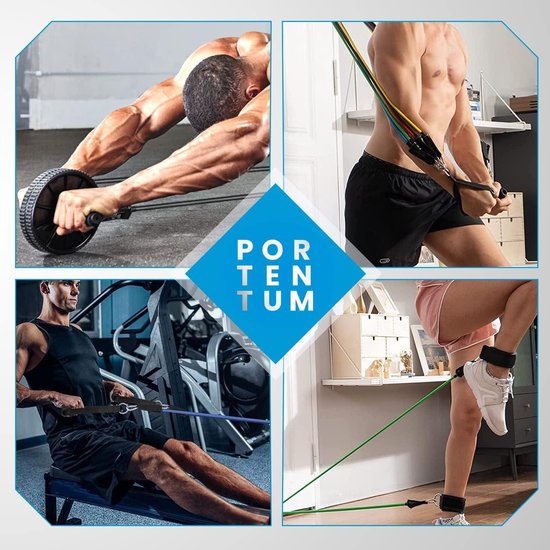 Planche De Pompes 20-en-1 Pliable - Portable - Entraînement Force - Femme - Noire