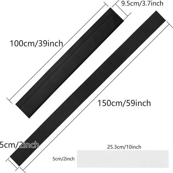 HooTown Tochtstopper voor deuren, 92 cm, zware