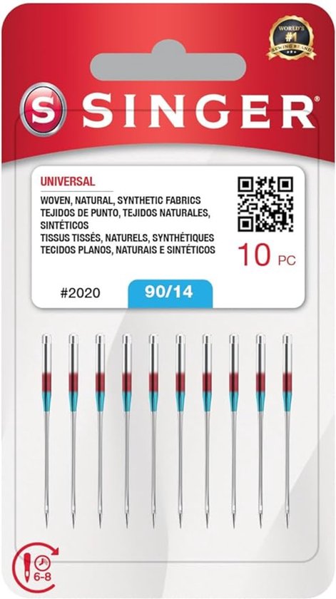 Singer Universal 2020 90 (10 stuks) Naalden