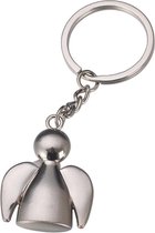 Knaak Porte-clés ange - Ange gardien - Ange Guardian - Porte-clés ange gardien - Acier inoxydable - Argent