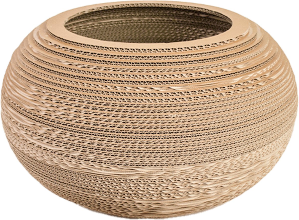 Kartonnen plantenpot monstera - Diameter 49 cm - Kartent