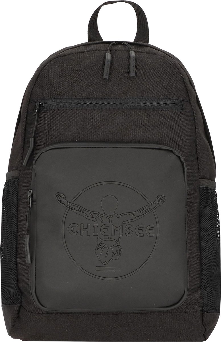 CHIEMSEE Vrije tijd rugzak Rugzak met laptopvak Backpack Black Zwart