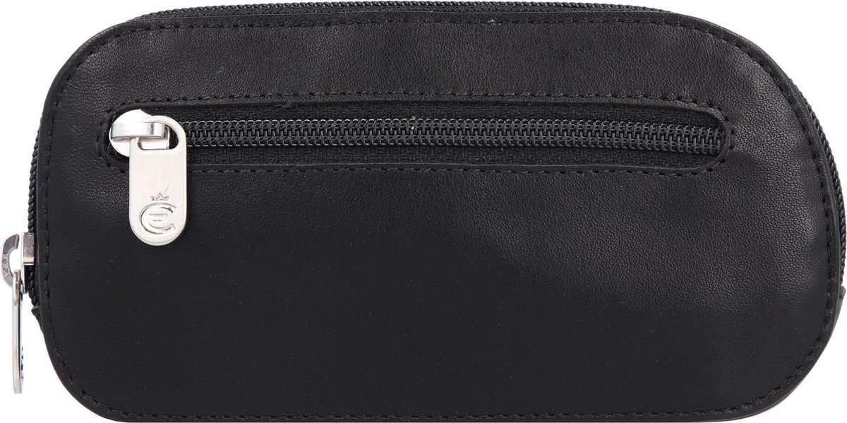 Esquire Frankfurt Sleutel portemonnee Leer 13 cm - schwarz