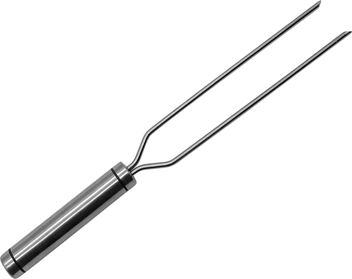 Purepeak Wafelvork - Wafelprikker - Vleesvork - RVS - 29 cm