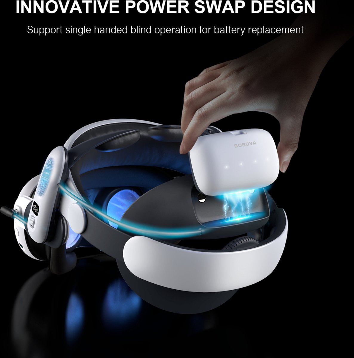 BOBOVR S3 Pro - Comfortabele VR Riem thumbnail 3