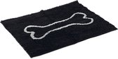 Dirty Dog Droogloopmat Hond - Dierenmat - Zwart - 88 x 68 cm