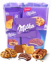 Paquet de biscuits Best of Milka XL - Milka Sensations, Milka Choco Moo & Milka Cake and Choc - 1084g