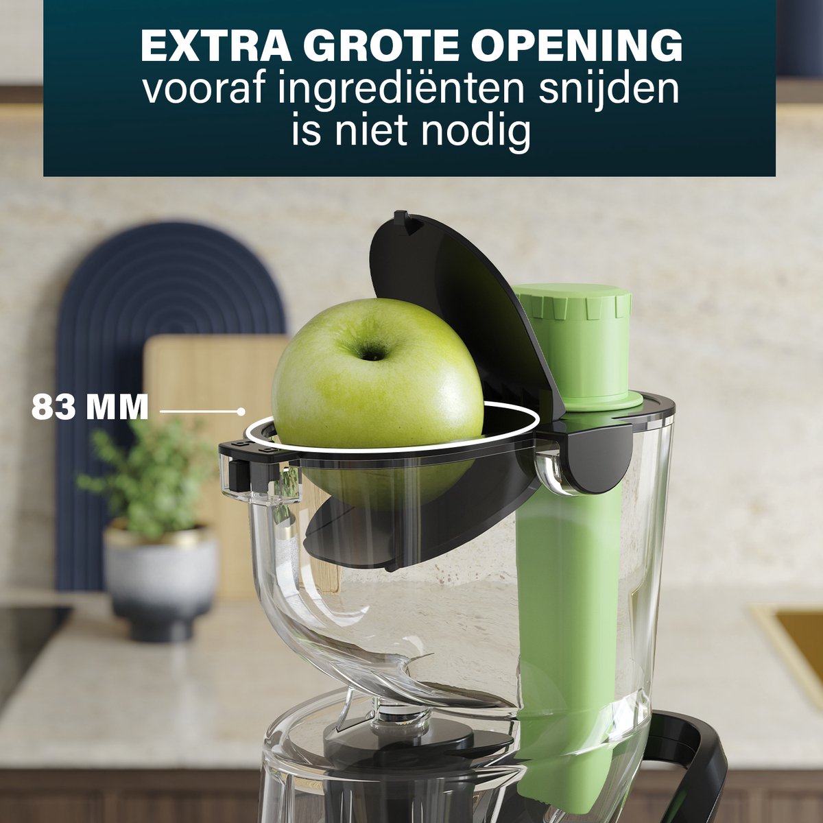 Princess Slowjuicer 202045 – Sapcentrifuge - Juicer - Extra grote vulopening – Hoge sapopbrengst thumbnail 5