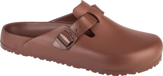 Birkenstock Boston Essentials EVA 1027386, Mannen, Bruin, Slippers, maat: 42