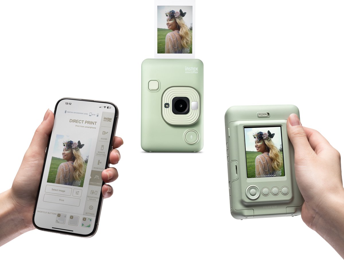 Fujifilm Instax Mini LiPlay - Hybride camera met printer thumbnail 2