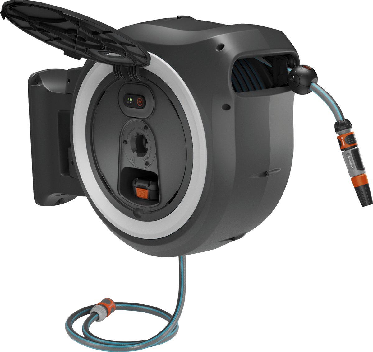 Gardena PowerRoll XL Dévidoir sur batterie Solo - 40 m