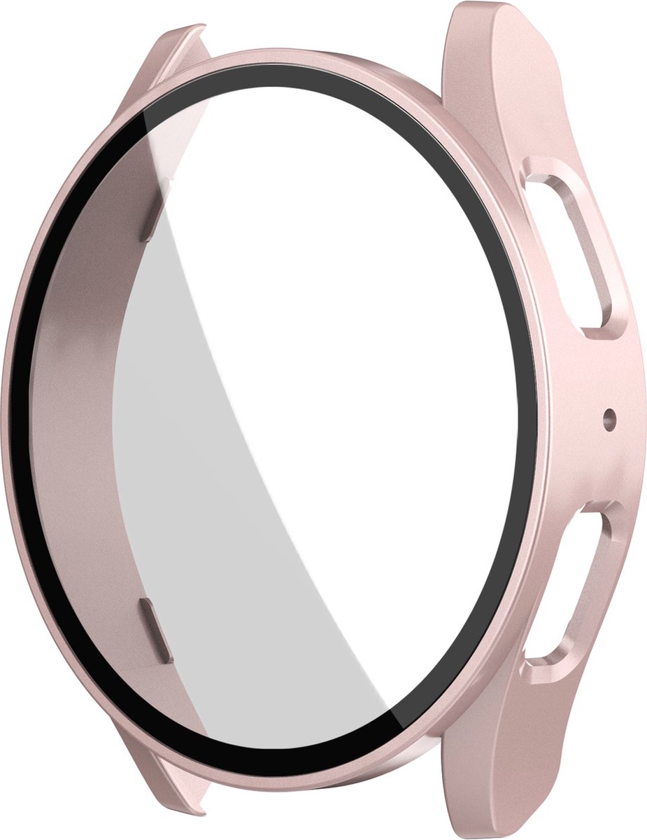 Screen protector case voor Samsung Galaxy Watch 7 40mm Zilver bol