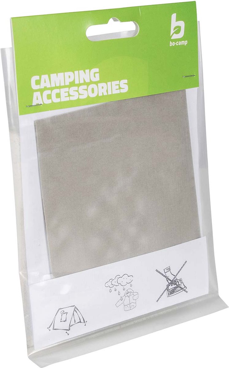 Bo-Camp - Reparatiedoek - Zelfklevend - Nylon - Grijs