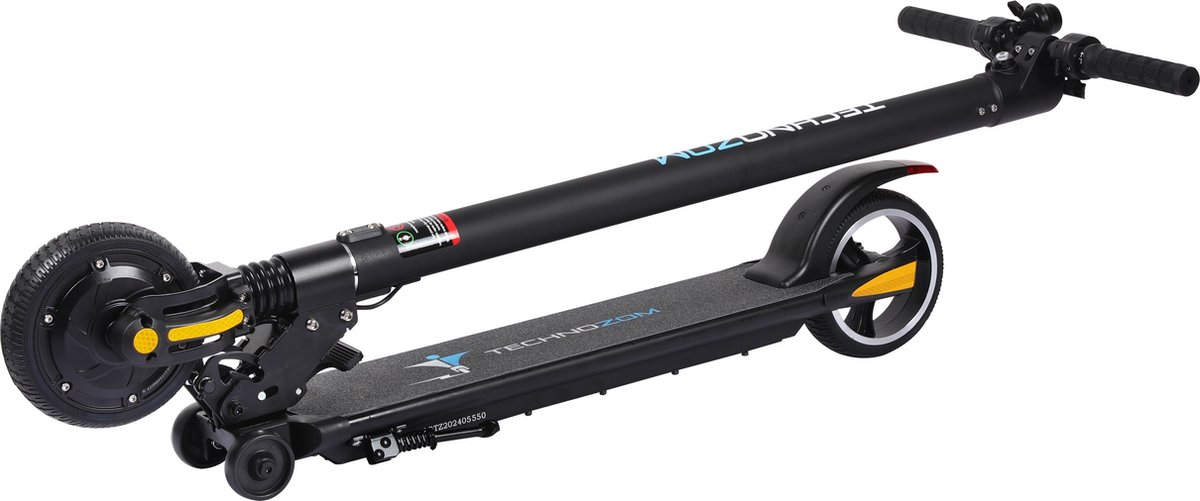 Afbeelding 3 van Techno LITE series - Elektrische Step - Super Lichtgewicht - 25 km/u - 3 rijstanden - Opvouwbaar - Met LED verlichting voor & achter - Zwart