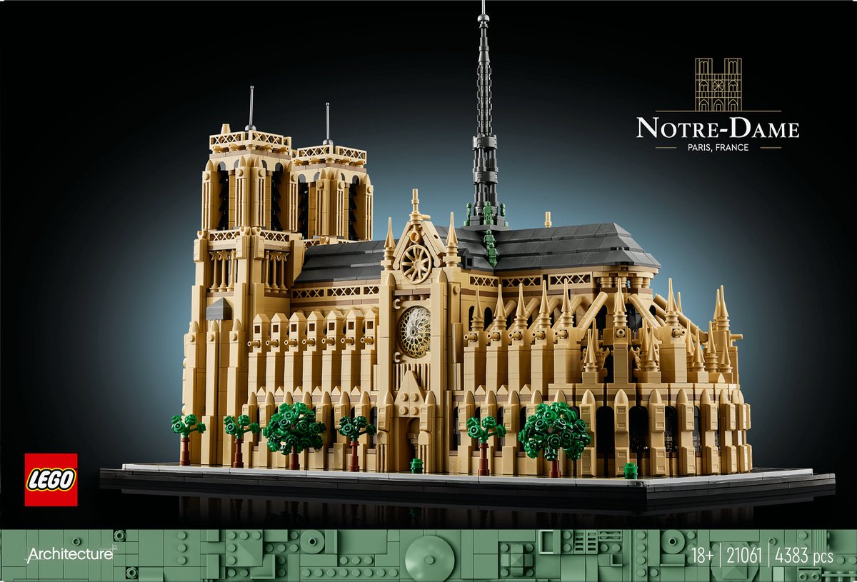 LEGO Architecture Notre-Dame van Parijs - 21061 — afbeelding 20