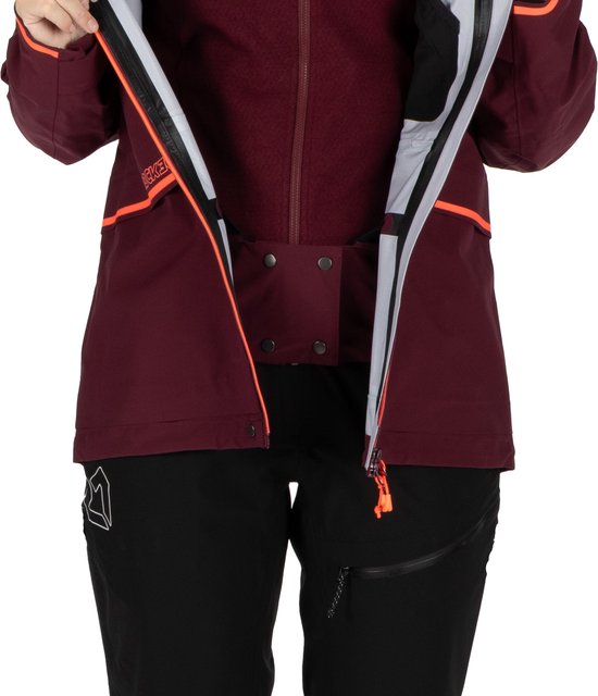 Rock Experience ROCKMANTIC Veste de sports d'hiver pour femme Violet L - Veste de ski - Veste de snowboard - Veste Hardshell