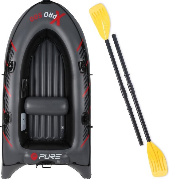 XPRO 500 – opblaasboot – 2-4 persoons - inclusief - peddels – rubberboot - opblaasbare boot