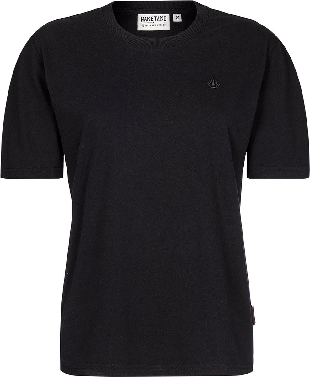 Naketano Damen T-Shirt New-T-Shit 2301-0013 Black-XS