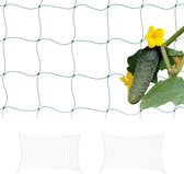 Relaxdays Klimnet Voor Planten Set Van 4 200 X 250 Cm Plantengaas Brede Mazen Pe 595693387