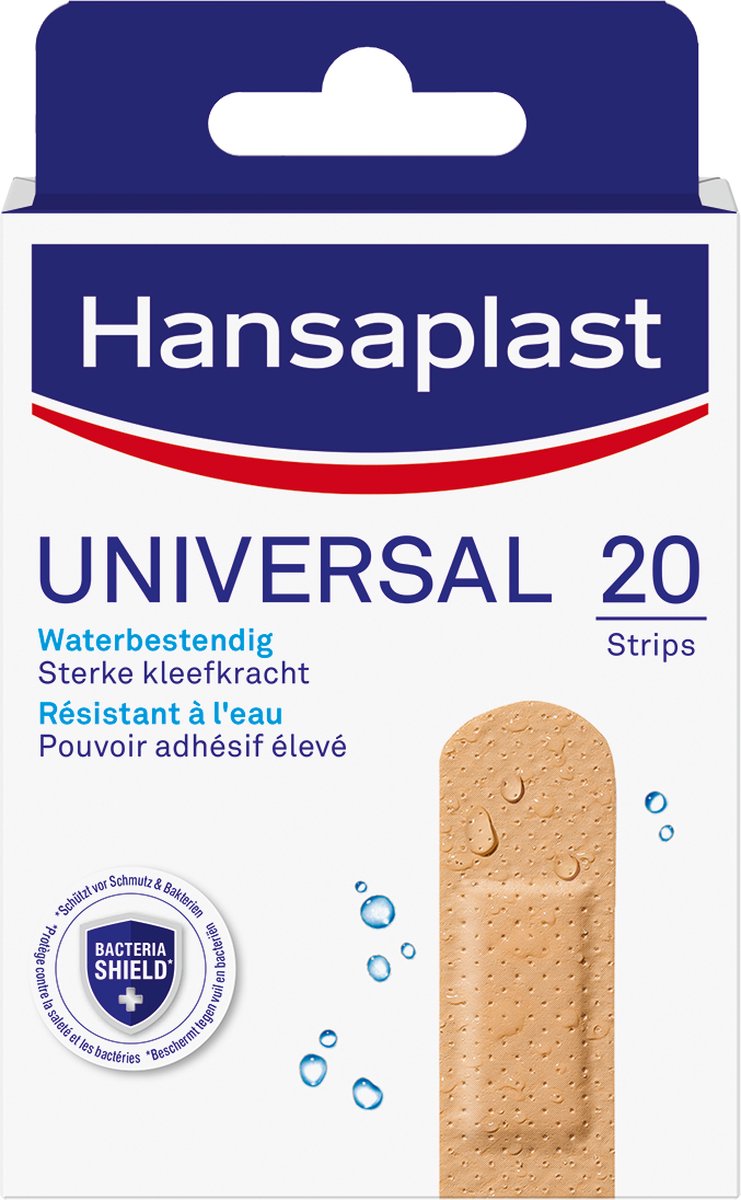 Goedkoopste Hansaplast Universal Pleisters - Wondpleisters - Wondverzorging - 20 Stuks