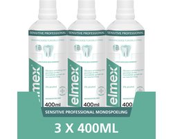 Elmex Sensitive Professional tandspoeling - Voor gevoelige tanden - - 3 x 400ml