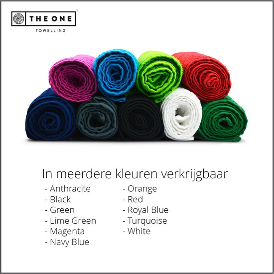 Serviette de sport The One Towelling - 30 x 130 cm - Serviette de fitness - 100% Coton peigné - 450 gr/m² - Bleu roi
