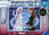 Bol.com Ravensburger puzzel Disney Frozen Starline Zussen voor altijd - Legpuzzel - 200XXL stukjes aanbieding