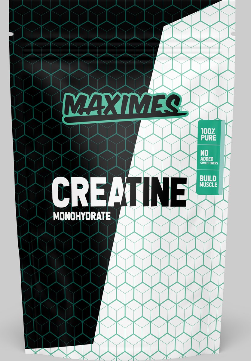Goedkoopste Maximes Lifestyle Creatine - Spieropbouw Poeder 500 g - Prestatieverbetering Fitness