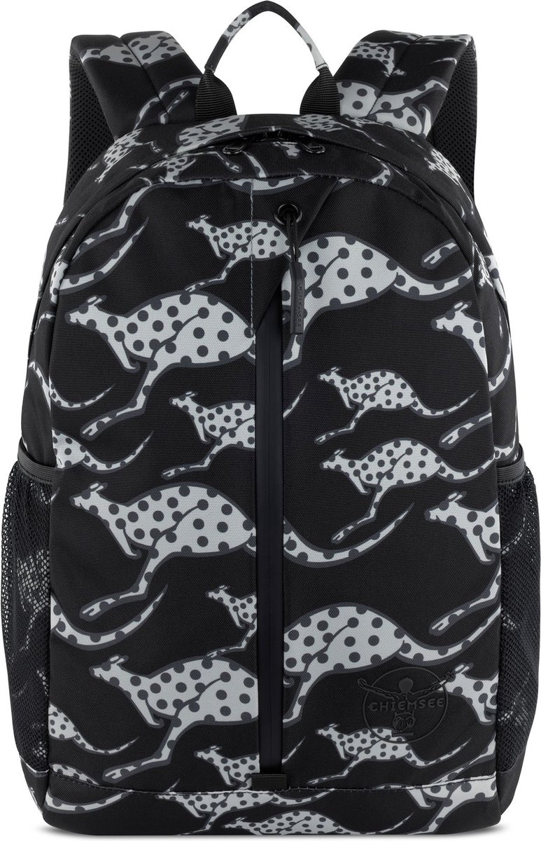 CHIEMSEE Vrije tijd rugzak Laptop rugzak met laptopvak Jump N Fly Backpack Black Zwart