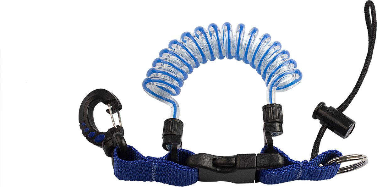 Procean shockline | 1.35 meter | met clip | blauw