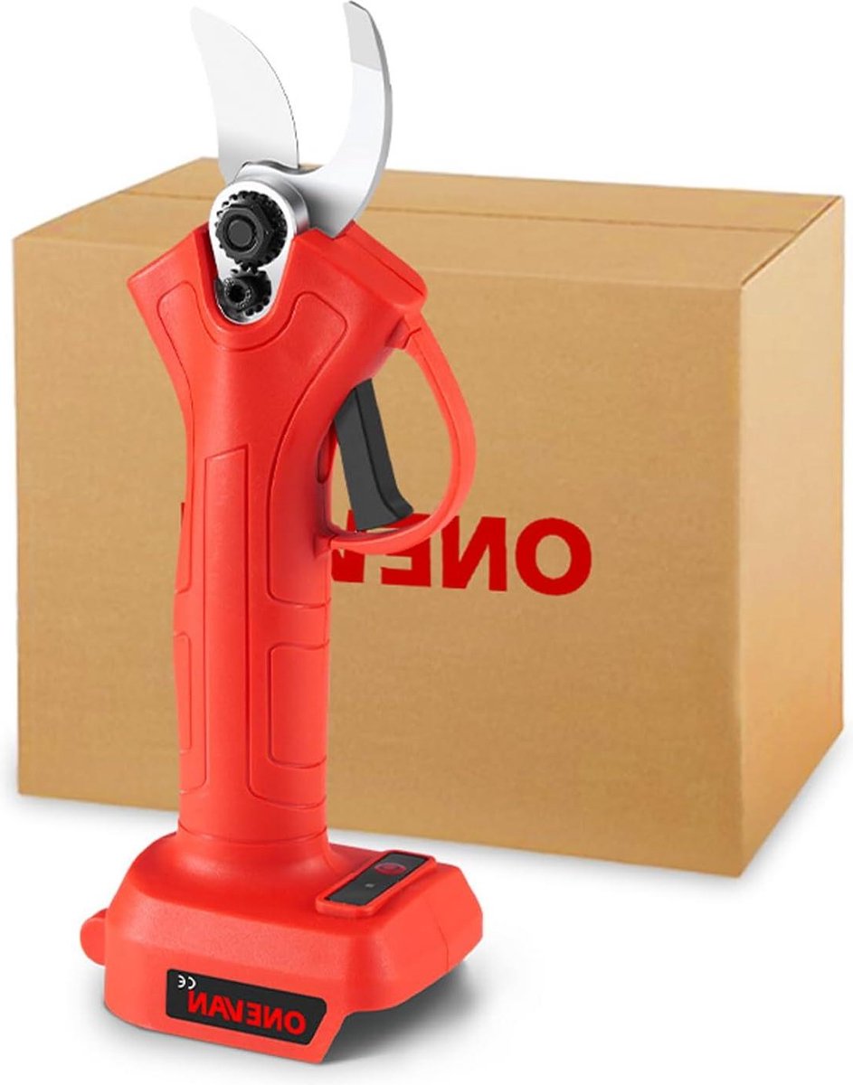 Accu-takkenschaar met stang, 2-in-1 draadloze snoeischaar, compatibel