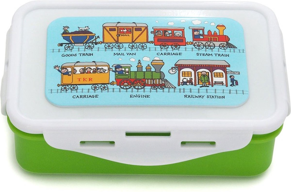 Treinen klein lunchboxje (17 x 11 x 5 cm) - Tyrrell Katz