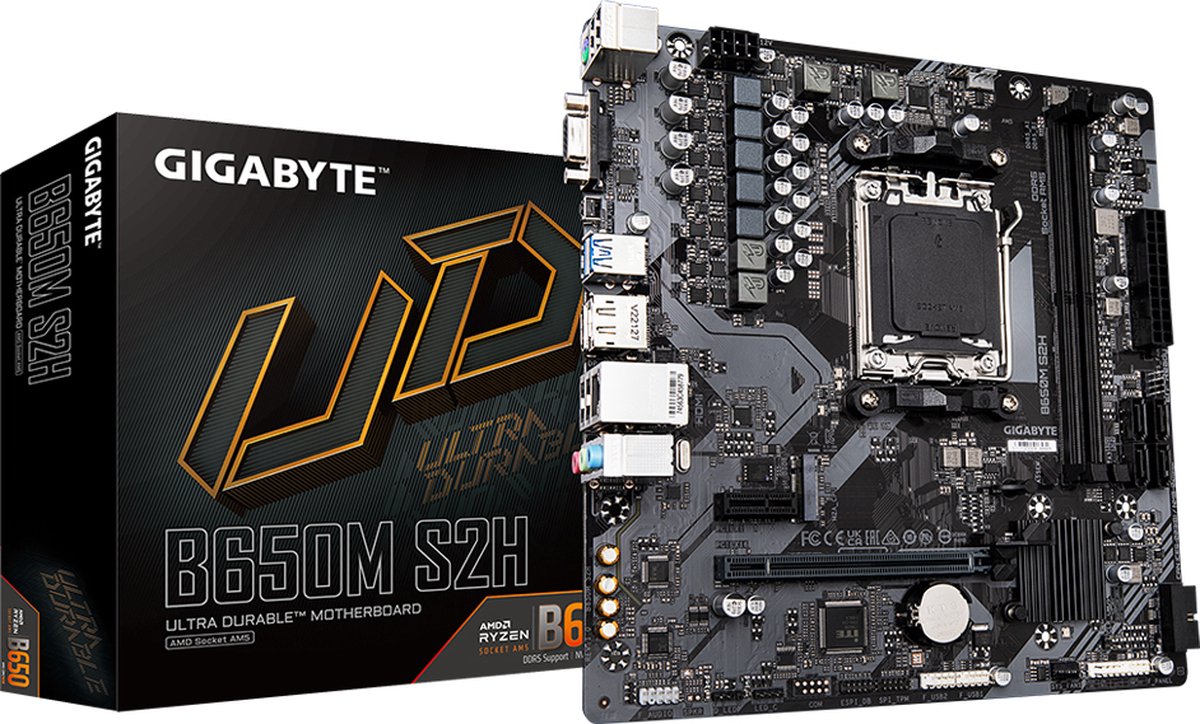 Moederbord AMD Gigabyte B650M S2H