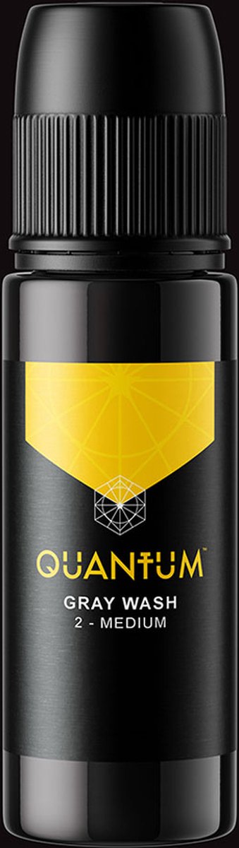 Quantum Ink REACH Gold Label - Gray Wash Medium 120ml | Premium Professionele Tattoo Inkt | Reach & Vegan | Stick en Poke | Handpoke Tatoeage Inkt | Tattoo set | PMU | Permanente Make-up | Geschikt voor Machine Cartridges & Needles | Liner | Shader